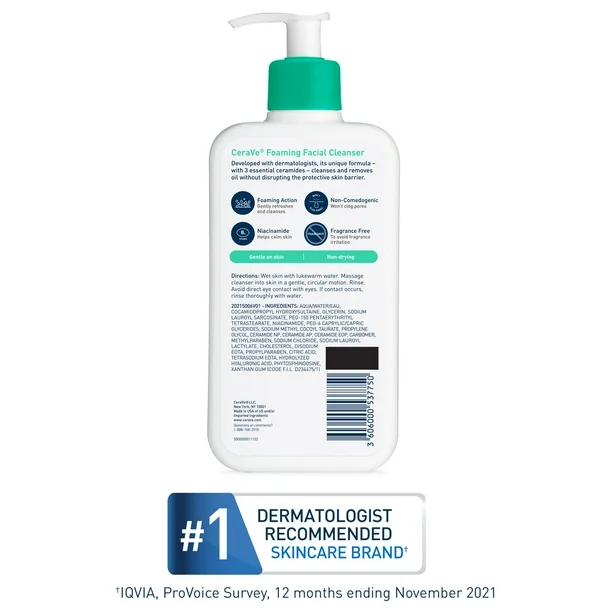 CeraVe Foaming Facial Cleanser 236ml